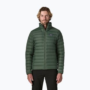 Piumino uomo Patagonia Down Sweater treeline green