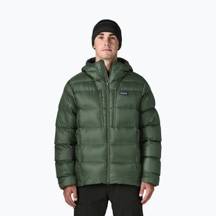 Piumino uomo Patagonia Fitz Roy Down Hoody canopy green