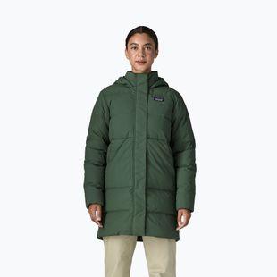 Piumino da donna Patagonia Sisar Down Parka canopy green