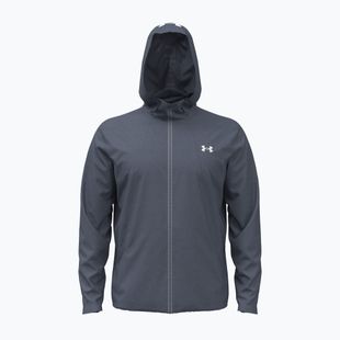 Giacca da allenamento uomo Under Armour Tech Utility Woven Jacket downpour gray/white