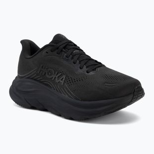 Felpa da corsa donna HOKA Clifton 11 Wide black/black