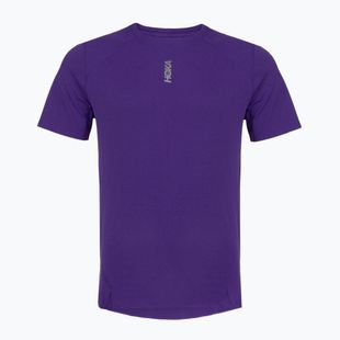 Maglia da corsa da uomo HOKA EveryRun Short Sleeve cosmic purple