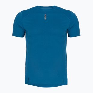 Maglia da corsa da uomo HOKA EveryRun Short Sleeve night glow blue