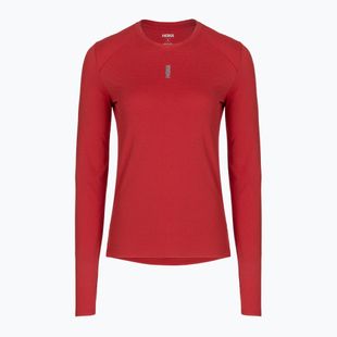 Longsleeve da running donna HOKA EveryRun Long Sleeve red agate