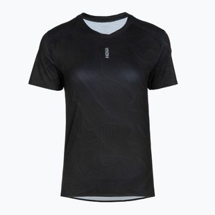 Maglia da running da donna HOKA EveryRun CLF PRT black/squid ink
