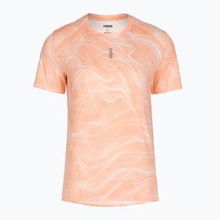 Maglia da running da donna HOKA EveryRun CLF PRT sunstone print