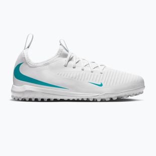 Scarpe da calcio bambino Nike Phantom 6 Low Academy Jr TF white/white/dusty cactus