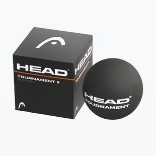 <palla da squash HEAD Tournament Squash Ball nera</p>