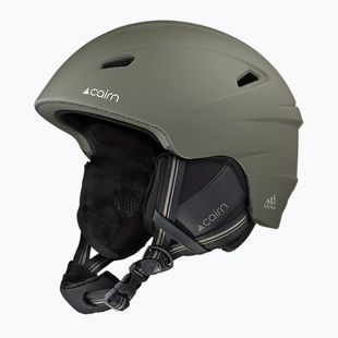 Casco da sci Cairn Electron mat khaki