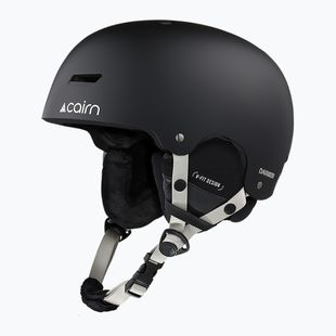 Casco da sci Cairn Darwin mat black agate gray