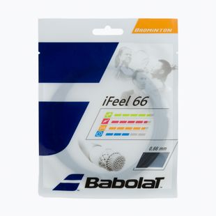 Babolat iFEEL corda da badminton 10,2 m 0,66 mm nero