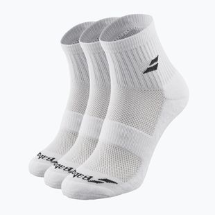 Calzini Babolat Quarter 3 Pack bianco/bianco