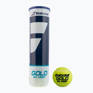 Palline da tennis Babolat Gold All Court 4 pezzi.