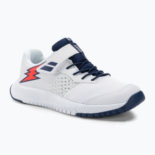 Scarpe da tennis Babolat Pulsion All Court Kid bianco/blu scuro