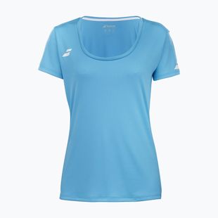 Maglietta da donna Babolat Play Cap Sleeve cyan blue