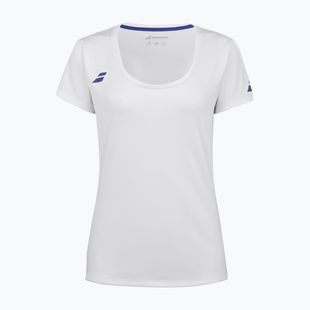 Maglietta Babolat Play Cap Sleeve Top Jr bambino bianco/bianco