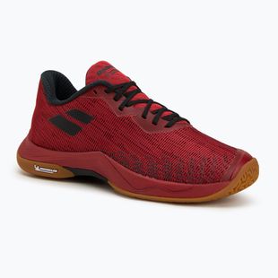 Babolat Shadow Spirit 2 nero/rosso papavero scarpa da badminton da uomo