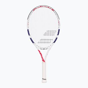 Racchetta da tennis Babolat Drive Junior 24 bianca per bambini