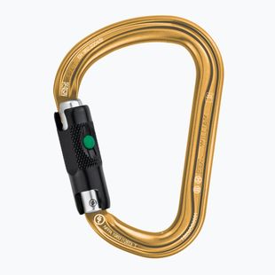 Moschettone Petzl William Ball-Lock gold