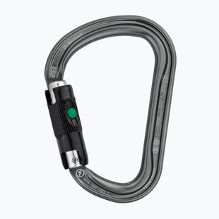 Moschettone da arrampicata Petzl William Ball-Lock grafite