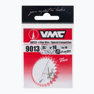 VMC Crystal X Ganci per filatura a filo sottile 9013BZ 10 pz. marrone
