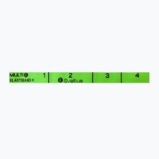 Sveltus Multi Elastiband esercizio in gomma verde 0103