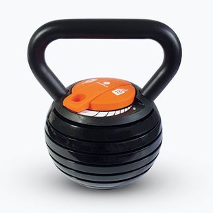 Kettlebell regolabile Sveltus Adjustable 4-18 kg black/orange