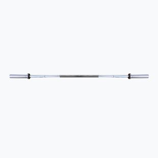 Sveltus Training Bar barra dritta + 2 collari a molla 175 cm cromo