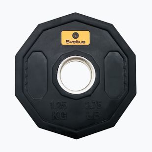 Sveltus Starting Olympic bumper weight 1,25 kg nero