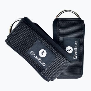 Cinturino alla caviglia Sveltus 2 pezzi nero.