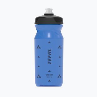 Zefal Sense Soft Bike Bottiglia 650 ml blu traslucido