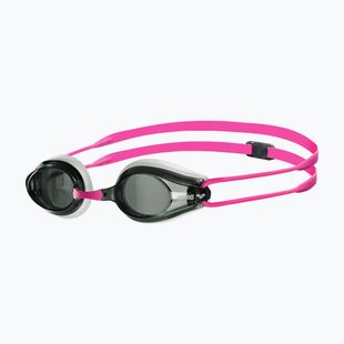 Occhialini da nuoto arena Tracks white/smoke/fuchsia