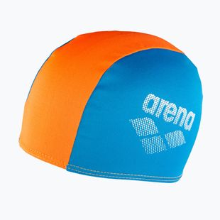 Cuffia da nuoto per bambini arena Polyester II Jr blu/arancio