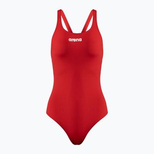 Costume intero donna arena Team Swim Pro Solid rosso/bianco