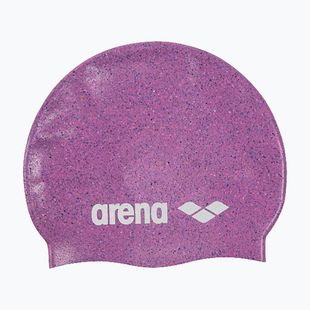 Cuffia da nuoto per bambini arena Silicone Cap Jr pink multi