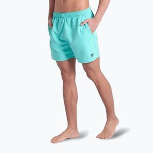 Pantaloncini da bagno arena Fundamentals Boxer R acqua/navy da uomo