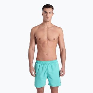 Pantaloncini da bagno arena Fundamentals Boxer R acqua/navy da uomo