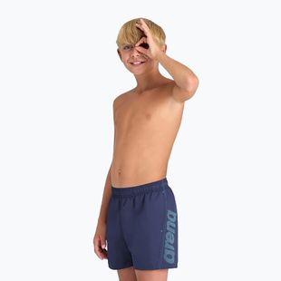 Arena Fundamentals Logo JR Boxer R blu/turchese boxer da bagno per bambini