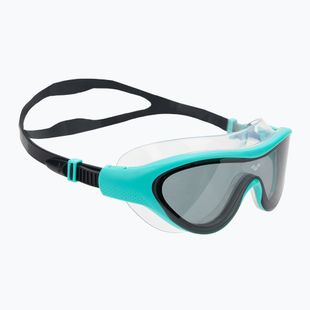 Maschera da nuoto per bambini arena The One Mask fumo scuro/ acqua/ nero