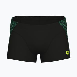 Uomo arena Monogram Swim Short nero/salvia scuro multi boxer