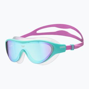 Occhialini da nuoto per bambini arena The One Mirror Jr blu/acqua/viola