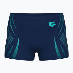 Boxer da nuoto arena per bambini Poseidonia Swim Short navy/acqua