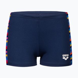 Pantaloncini da bagno da bambino arena Racing Stripe navy/navy multi