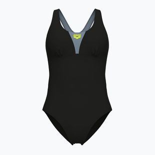 Costume intero donna arena Control Pro Solid nero/spuma marina