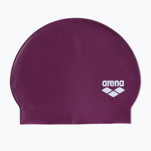 Cuffia da nuoto arena Soft Latex II dark raspberry