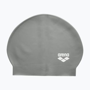 Cuffia da nuoto arena Soft Latex II silver/black