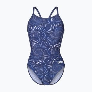 Costume da bagno intero donna arena Fireflow Lightdrop Back navy/team navy
