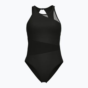 Costume da bagno intero donna arena Mesh Angle Vent Back B nero