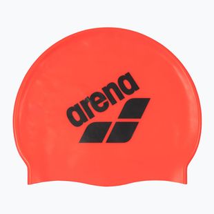 Cuffia Arena Big Logo corallo/asfalto brillante