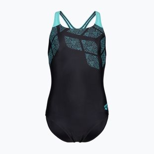 Costume da bagno intero bambino arena Kikko Swim Pro Back black/water
